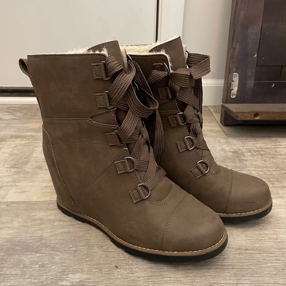 Wedge Booties